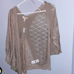 Beige cardigan
